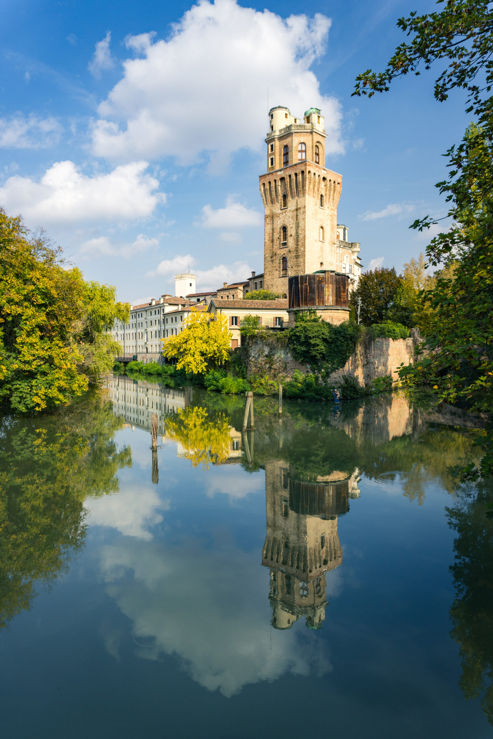 old building by the canal